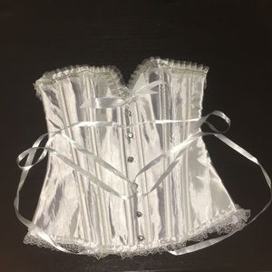 White Fancy Corset